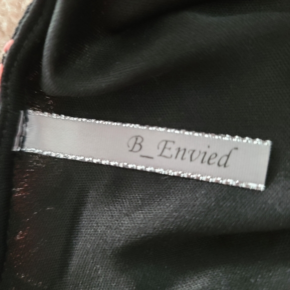 B_ Envied floral lace mini dress Pink a - Picture 8 of 8